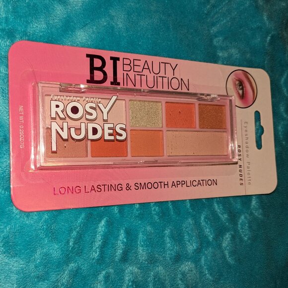 BI Beauty Intuition Rosy Nudes eyeshadow palette NWT - Picture 2 of 3